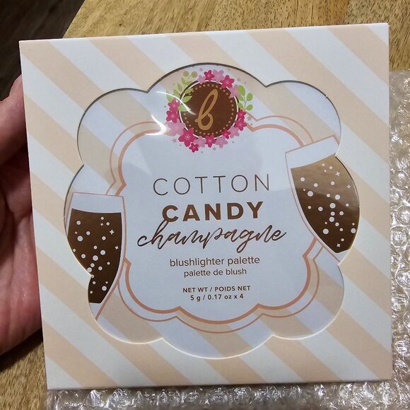 NEW NIB Beauty Bakerie Cotton Candy Champagne Blush Palette 4 Colors Full Size - Picture 2 of 7